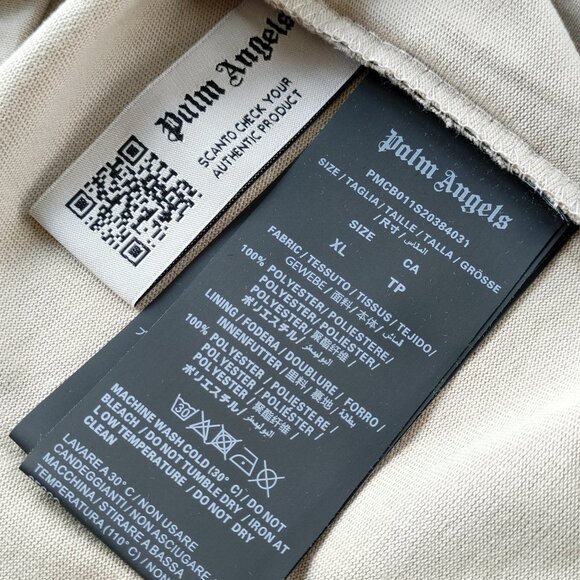 Palm Angels x Haas Racing cream T shirt size XL - Picture 11 of 11